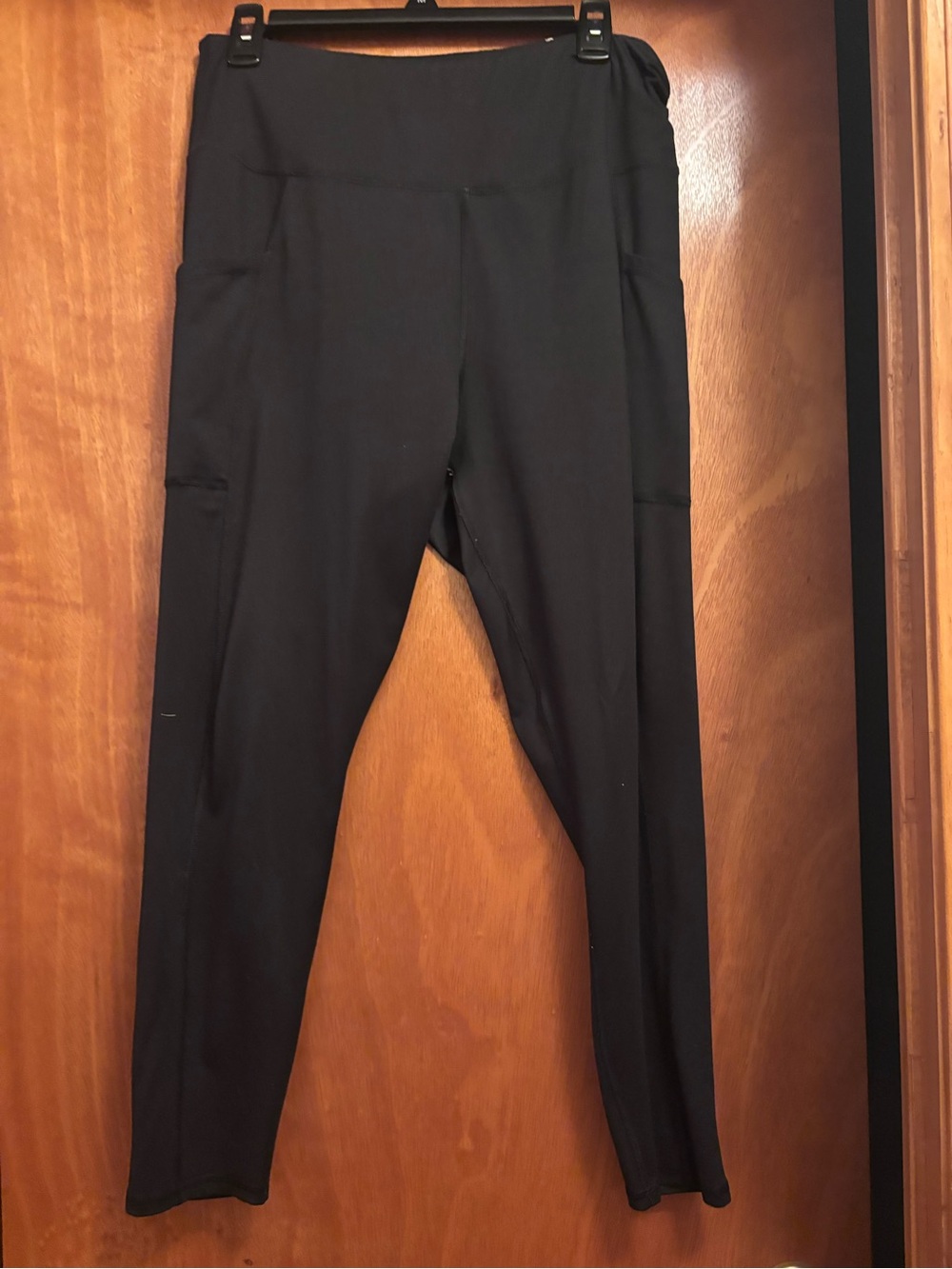 Maurices Black Leggings with Side Pockets